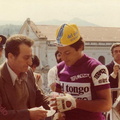 Giro 82 -Saronni e Alfonso De Bonis - Foto Antonio Luciano