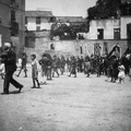 1927 16 maggio processione del Corpus Domini  a piazza sanfrancesco 4 (foto Brupis )