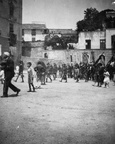 1927 16 maggio processione del Corpus Domini  a piazza sanfrancesco 4 (foto Brupis )