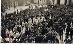 1928 processione per  i Beati Abati Cavesi  ritorno delle spoglie