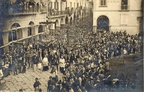 1930  processione dopo il terremoto con il canonico Avallone  ed il cavalier Maiorana
