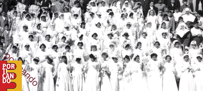 1950 prima comunione vescovado femminucce