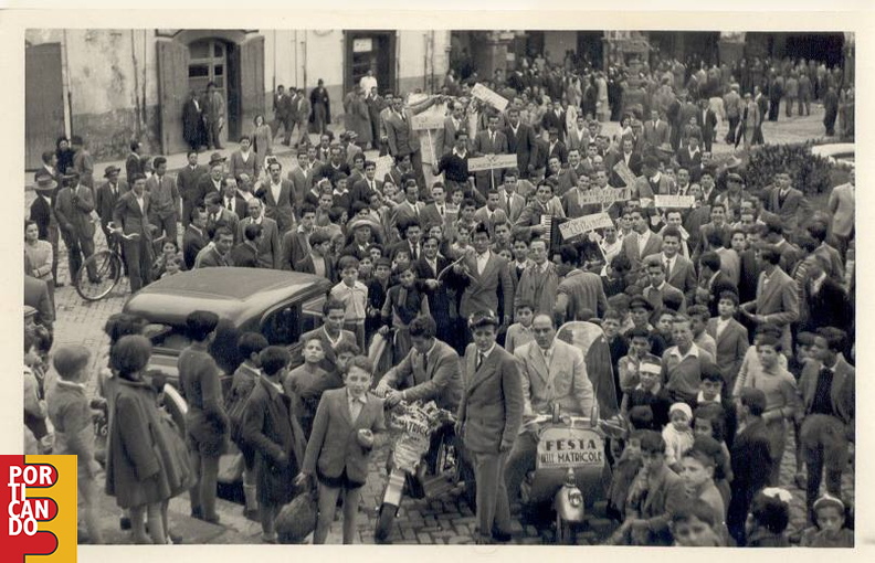 1955 circa festa della matricola( foto di Paolo Siano e Annamaria Morgera)