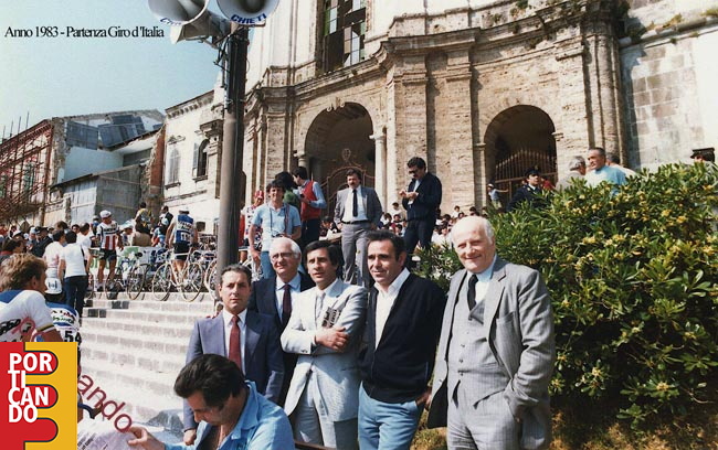 1983 - Partenza Giro d'Italia