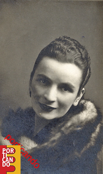 1945 circa Maria Grazia Di Florio fiorista