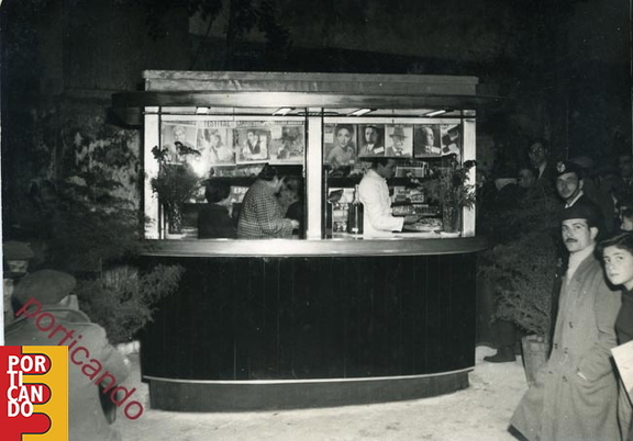 1952 chiosco Pinto inaugurazione
