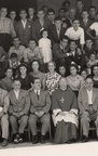 1955 circa maestranze Senatore con famiglie e vescovo particolare 2