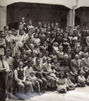 1960 circa Maestranze Pastificio Ferri fra cui Luigi Aleotti ( foto di Antonio Luciano) particolare 1