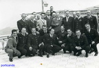 1959 vigili urbani all'hotel scapolatiello con Eugenio Abbro Riccardo Romano Daniele Caiazza Musumeci