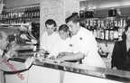 1954 inaugurazione dello storico Bar Liberti corso Italia 315 Luigi Liberti al Banco