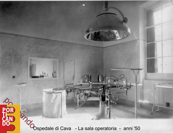 Sala operatoria anni 50