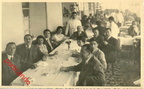 1960 circa pranzo sociale fra gli altri Mario Pepe Gemmabella Criscuolo