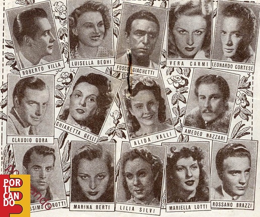 1947 calendario pubblicitario