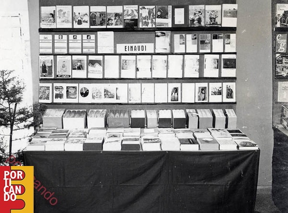 1962 mostra del libro organizzata da Elio - einaudi