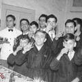 1957 8 maggio gruppo scuola tipografica S.Filippo   Piero Barone