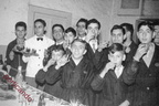 1957 8 maggio gruppo scuola tipografica S.Filippo   Piero Barone