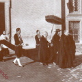 1954 Badia processione con Filippo Giordano Mario Parisi e Gino