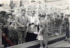 1959 circa padre D'onghia con Abbro e Musumeci fra i ragazzi Carlo Panzella Antonio Polichetti Nicola Foresta