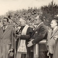 1960 circa  Don Peppino Caiazza Daniele Caiazza Vescovo Alfredo Vozzi Eugenio Abbro Musumeci