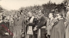 1960 circa  Don Peppino Caiazza Daniele Caiazza Vescovo Alfredo Vozzi Eugenio Abbro Musumeci