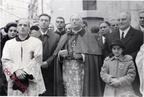1965 circa Il vescovo Alfredo Vozzi Don Felice ( din Filino ) Bisogno Abbro Verbaena etc