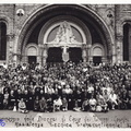 1974 pellegrinaggio a Lourdes della diocesi di cava vescovo Vozzi fra gli altri Carmine Santoriello
