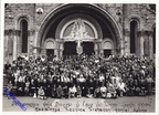 1974 pellegrinaggio a Lourdes della diocesi di cava vescovo Vozzi fra gli altri Carmine Santoriello