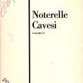 noterelle cavesi (Valerio Canonico)