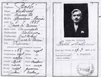 1927 carta di identita di Antonio Baldi  2