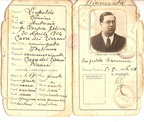 1936 tessera di identita di Carmine Leopoldo 1