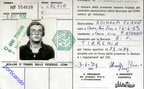 1974 cartellino Adinolfi Flavio AC tirrenia