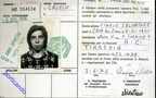 1974 cartellino Cinque Salvatore AC tirrenia