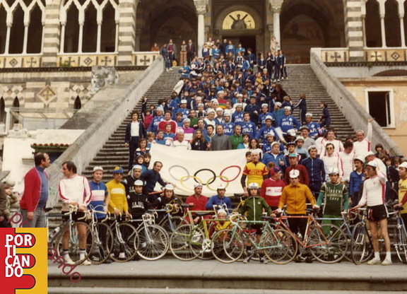 Cava-Amalfi 1976 gruppo partecipanti
