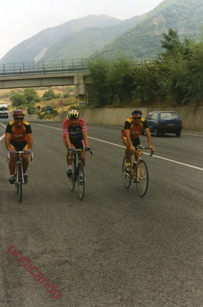 sg3 Ofantina ago 1997 Antonio Ugliano tra A.Trezza e A.Avagl
