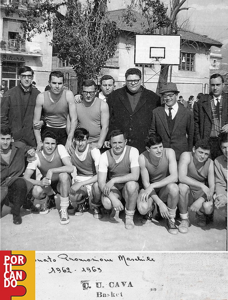 1964 1965 campionato promozione CUC Bruno Pisapia Peppe e Lucio Romano
