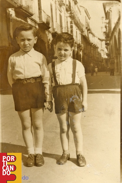 1950 Ezio e Lucio Pisapia