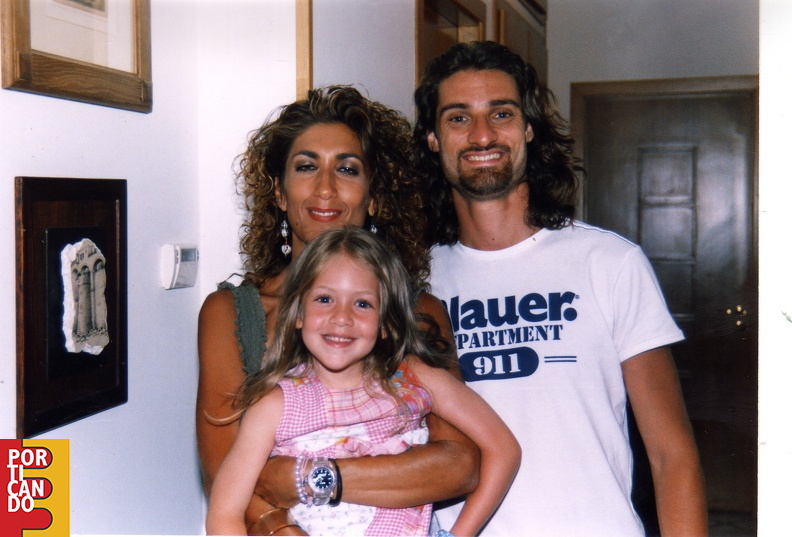 2006 Anastasia Tricoli con i genitori
