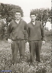 1960 Guglielmo Lamberti (oggi a Fermo ) con un collega press il centro sportivo carabinieri