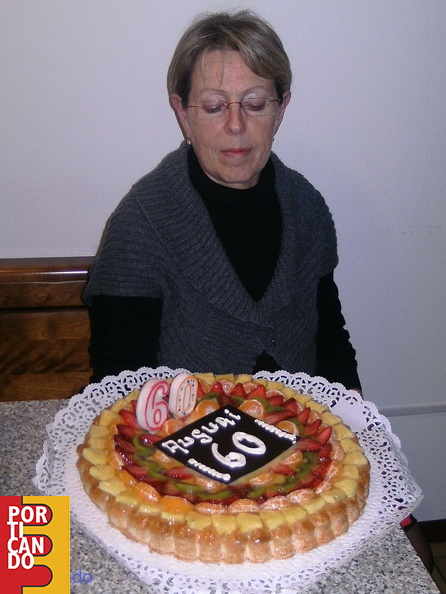 2009 04 gennaio Linda Langiano a Sondrio festeggia 60 anni
