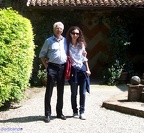 Elio Pellegrino con la figlia a Cremona