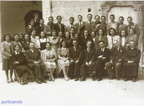 LIC 1943 III Liceo di Daniele Caiazza M Persico Anna Gravagnuolo Vera Di maio con Don Amedeo Attanasio etc
