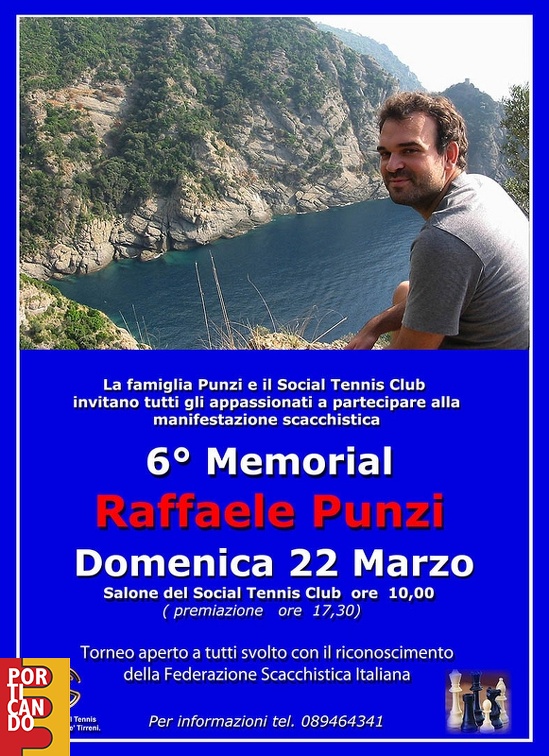 2015 VI memorial scacchi Raffaele Punzi