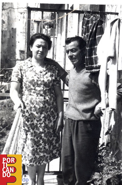 1965 circa Maddalena Salsano e Giuseppe Pisapia