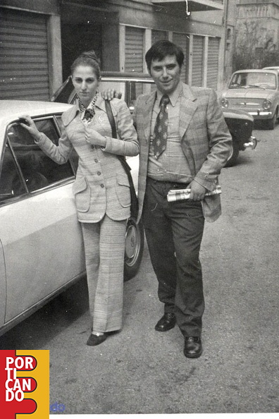 1971 Giovanni Lepre e la moglie Sara