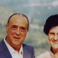 1975 circa Mario Ricciardi e la moglie Titina