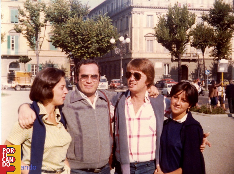 1973 circa  Rosanna Piero Enzo Licia