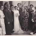1949 15 settembre Mario Pellegrino e Anna Romano con le famiglie Romano e Santoro