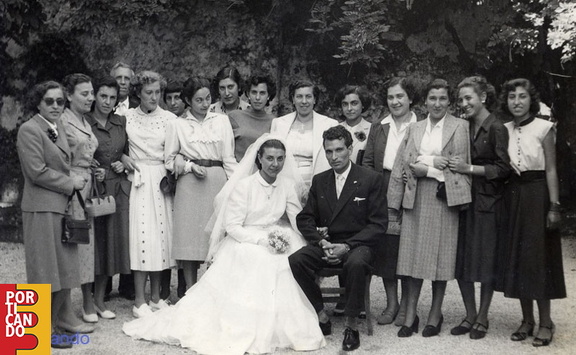 1951 Mario e Stella Farano con amiche