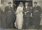 1955 circa matrimonio Remo Mattei e Concetta Falcone