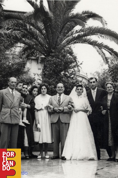 1956 matrimonio Sabatino